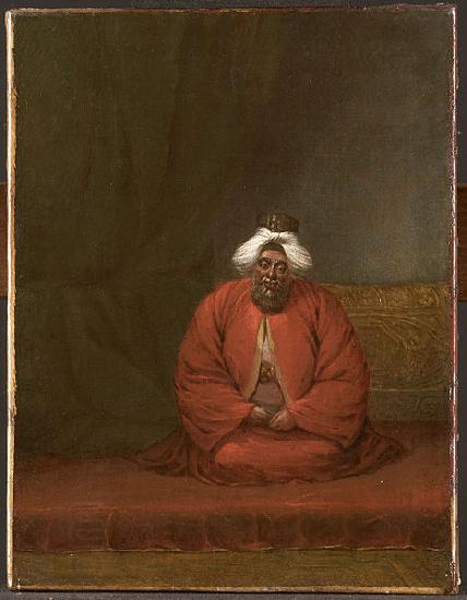 Jean-Baptiste Van Mour The Mufti of Constantinople China oil painting art